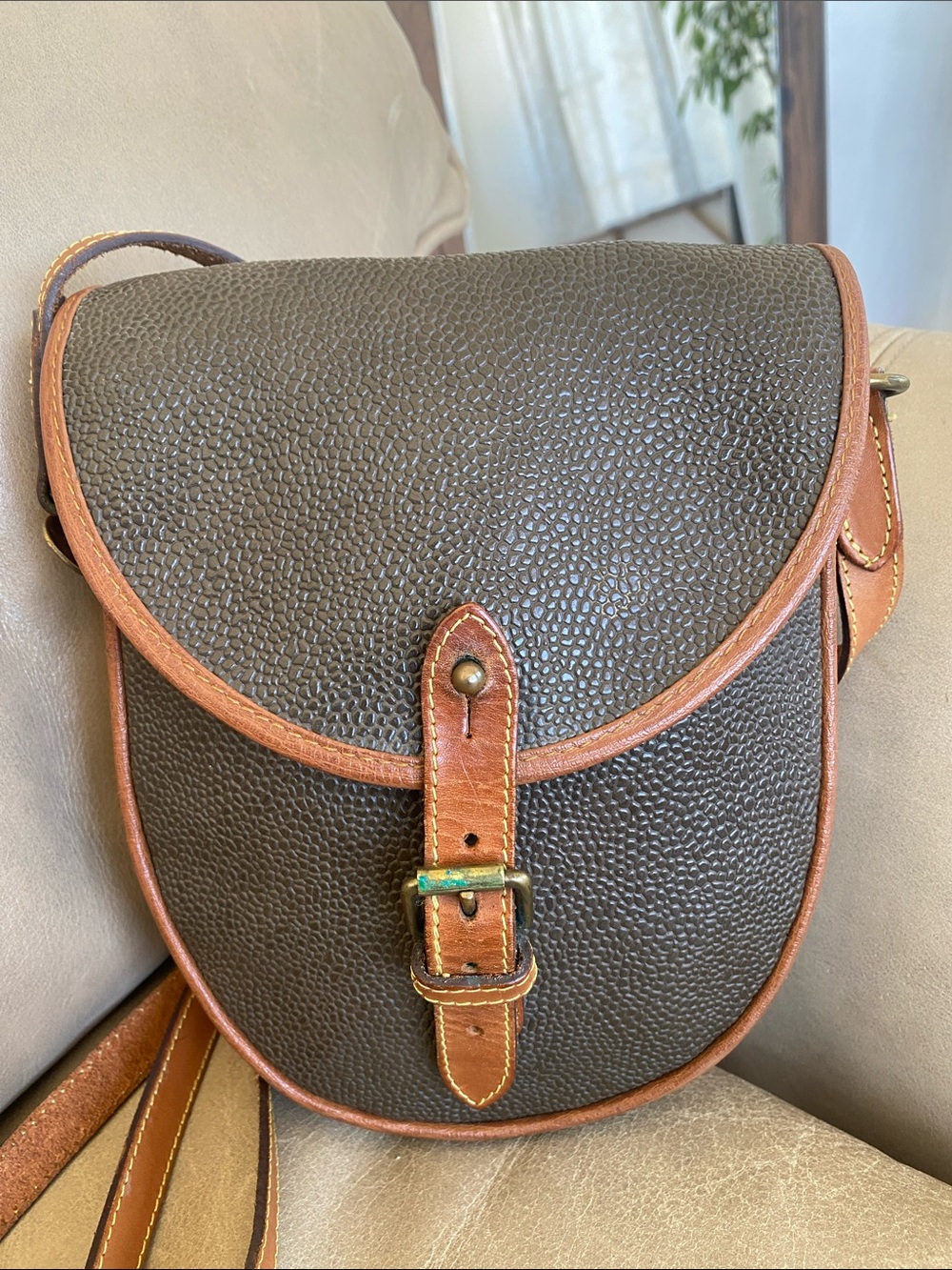 Mulberry crossbody leather bag